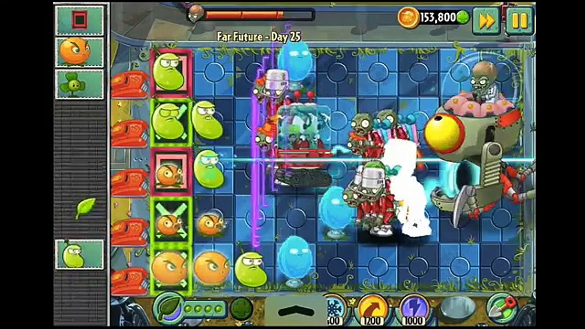 Plants Vs Zombies 2 Far Future Day 25