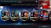 BEST PULL!! CRAZY TOTW PACK & LARGE PROGRAM BUNDLE OPENING!! TONS OF ELITES!! FIFA MOBILE #REDPAINT