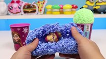 Disney Frozen Clay Foam Surprise Cups Shopkins MLP Surprise Toys! | Learns Colors with Play Foam!