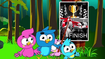 Birds Family Bodybuilders Full Episodes Cartoon Animation Nursery Rhymes