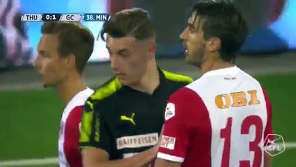 Thun 1:1 Grasshoppers (Swiss Super League 21 September)