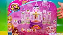 Glitzi Globes Spin and Sparkle Castle Playset Disney princess Ariel Belle Aurora