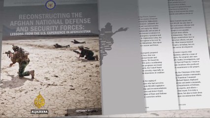 US report finds problems with Afghan troops' training programme