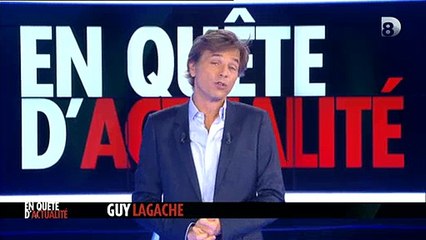 Guy Lagache à la présentation de En quête d'actualité sur C8