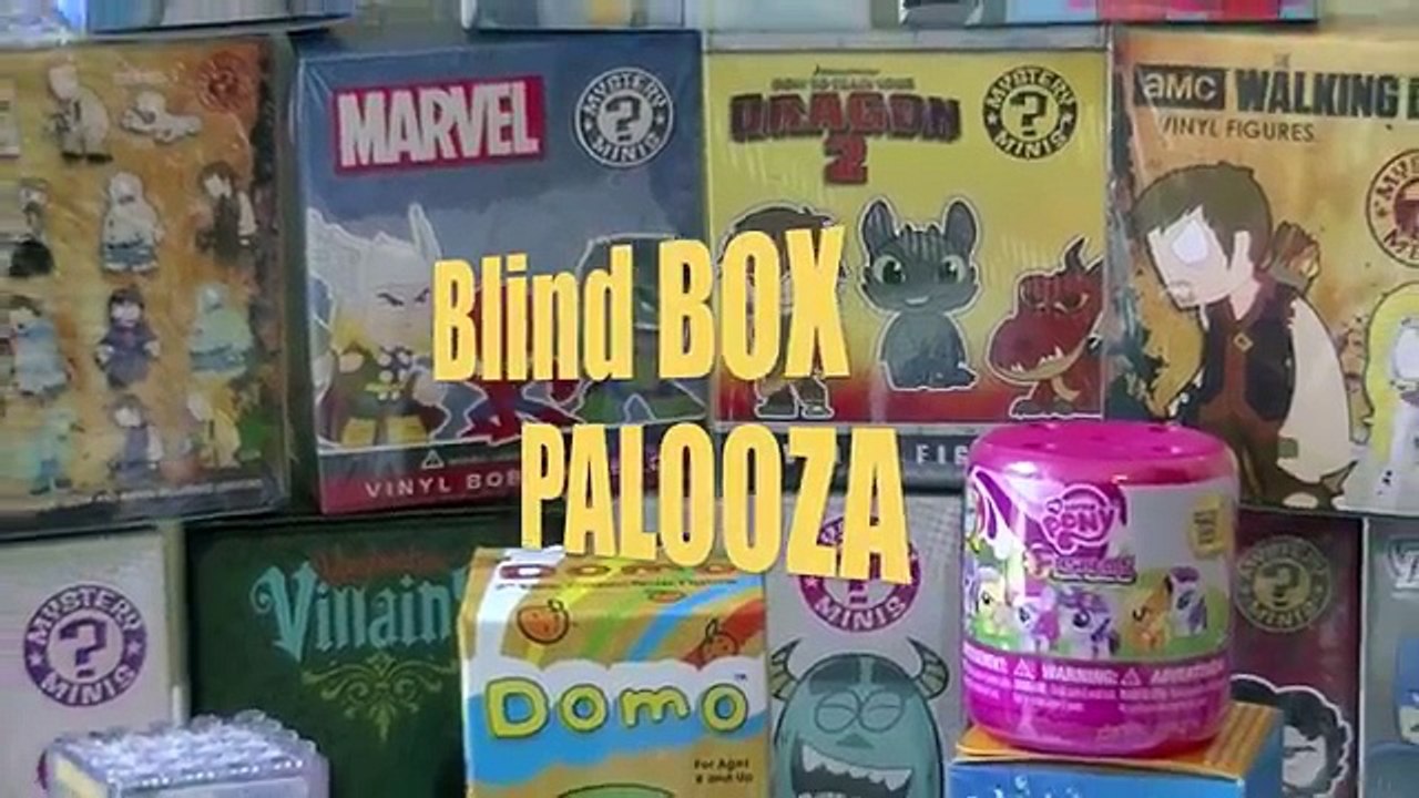 Blind Bag Palooza 6 Part 4/5 - Disney, My Little Pony, Mystery Minis, Dr. Who, Pixar