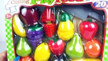 Comprinhas de Comidinhas para Minha Baby Alive Comilona Toy Cutting Fruits Velcro