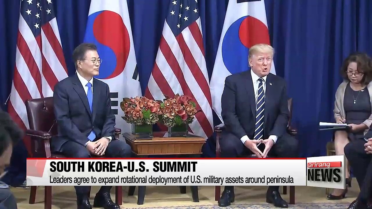 S. Korea, U.S. agree to expand rotational deployment of U.S. military assets around Korean peninsula