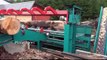 Extreme Modern Wood Cutting Machines Intelligent Equipment Factory Processing Huge Wood - dailymotion