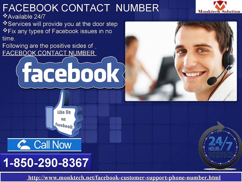 How To Get Complete Solutions By Calling Facebook Contact Number @ 1-850-290-8367