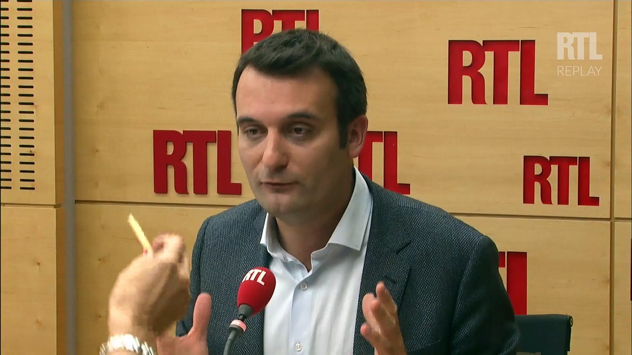 Florian Philippot était l'invité de RTL le 22 septembre 2017