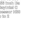 Dell Inspiron 15 3552 Laptop 156 inch Backlit DisplayIntel Celeron Processor N3050 up to