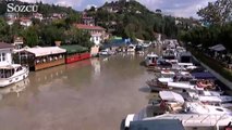 İstanbul Boğazı çamurla kaplandı
