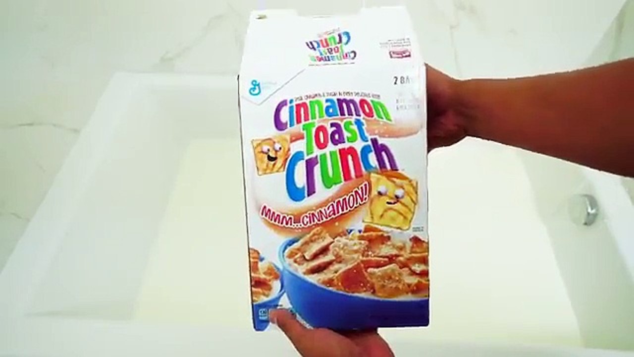 CEREAL BATH CHALLENGE!