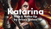 KATARINA SCAR & MAKEUP TUTORIAL - League of Legends