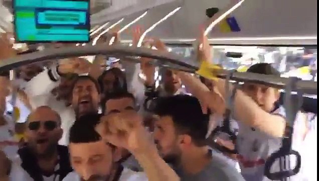 Beşiktaş taraftarı, Kadıköy'e böyle gitti