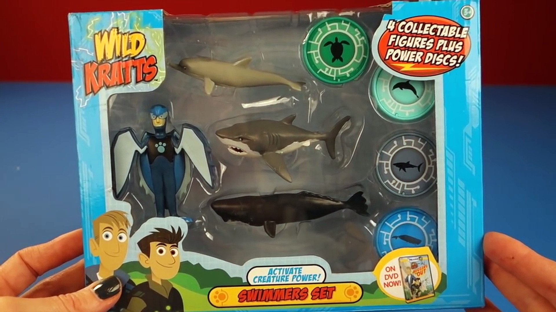 PBS Kids Wild Kratts Martin Hammerhead Creature Power Pack Shark Disc