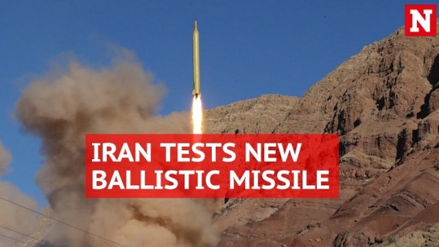 Iran tests new ballistic missile hours after showing it off at military parade