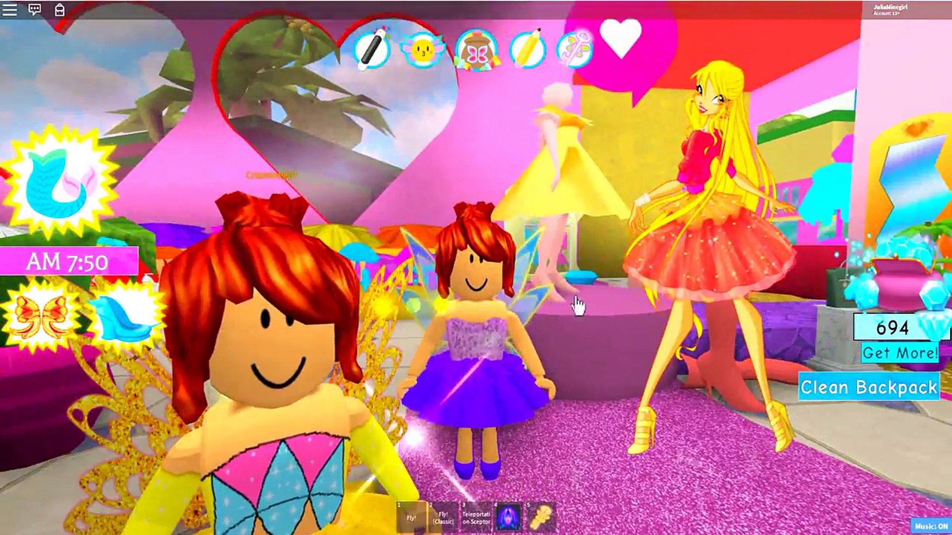 Roblox O Mundo Das Fadas Fairies Mermaids Winx High School