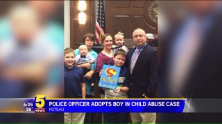 Cop Saves 8-Year-Old From Child Abuse And Adopts Him