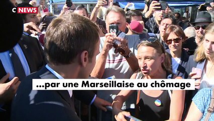 Une Marseillaise interpelle Emmanuel Macron: "Oui ça a été voté avant, mais vous êtes président aujourd'hui et c'est à v