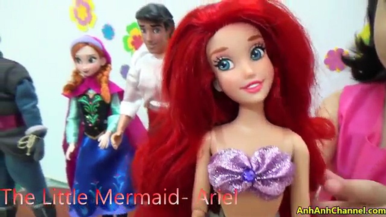 Bộ sưu tập búp bê Barbie, Ken, Licca Chan, Disney Princess - AnhAnhChanel.com (Táo đỏ)