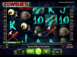 Игровой слот  Зомби (zombies) - обзор характеристик