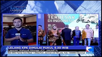 Lelang Mobil Koruptor Dimulai Hari Ini