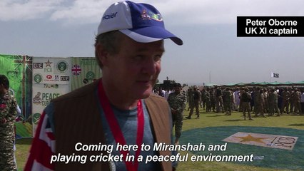 Cricket: Bat cracks replace gunfire in former Taliban stronghold