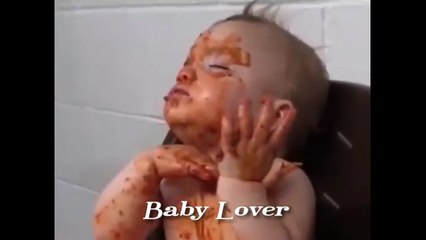 Funny Baby Drunk while Eating | Funny Baby Video