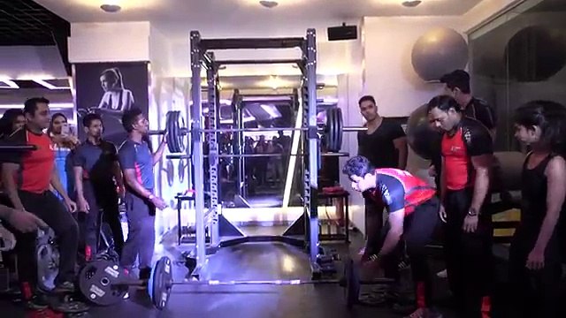 Dual Deadlift & Powerlifting - #HappyFitnessTrainersDay event - YouTube (360p)