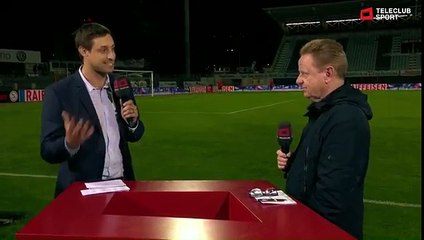 Constantin attackiert TV-Experte Rolf Fringer vor laufender Kamera!