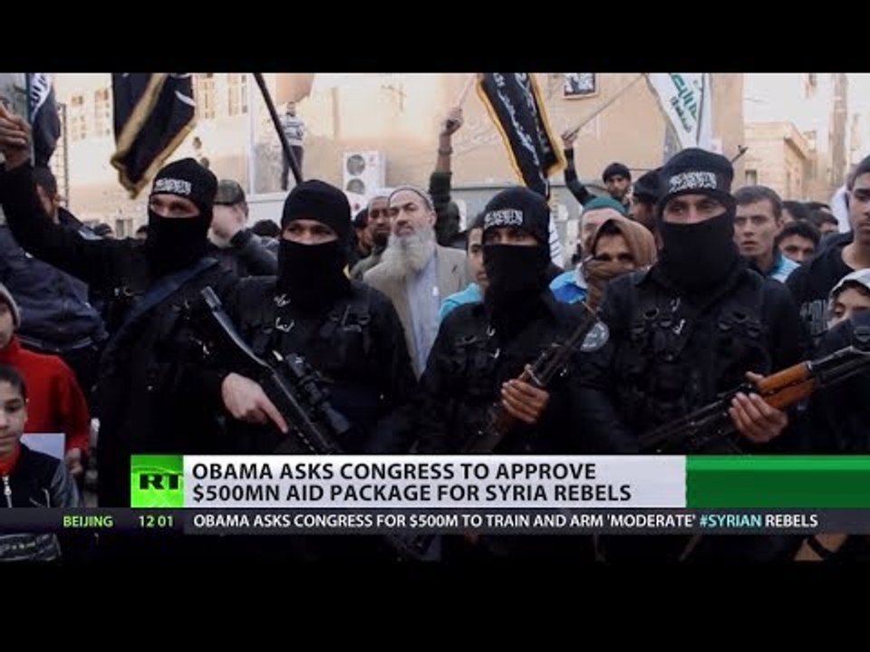 Obama requests $500 mn to aid Syrian rebels