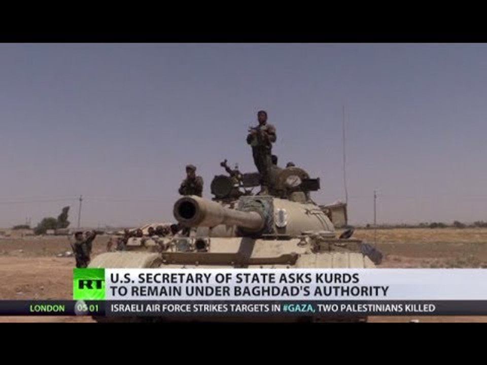 Borders Crumble: Kurds expand amid Iraq army vs ISIS combat