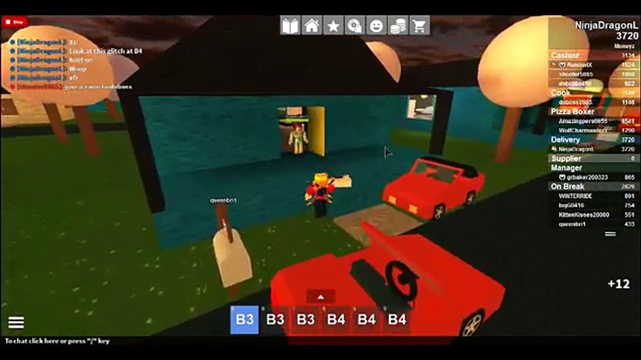 Work at Pizza Place - How to get money fast! [Roblox]