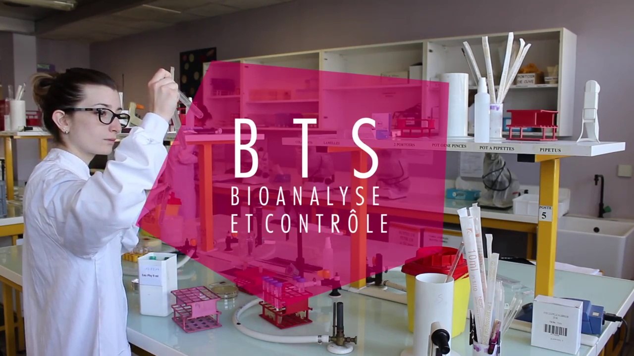 Une présentation du BTS BioAnalyses et contrôles (Lycéé Marie Curie de