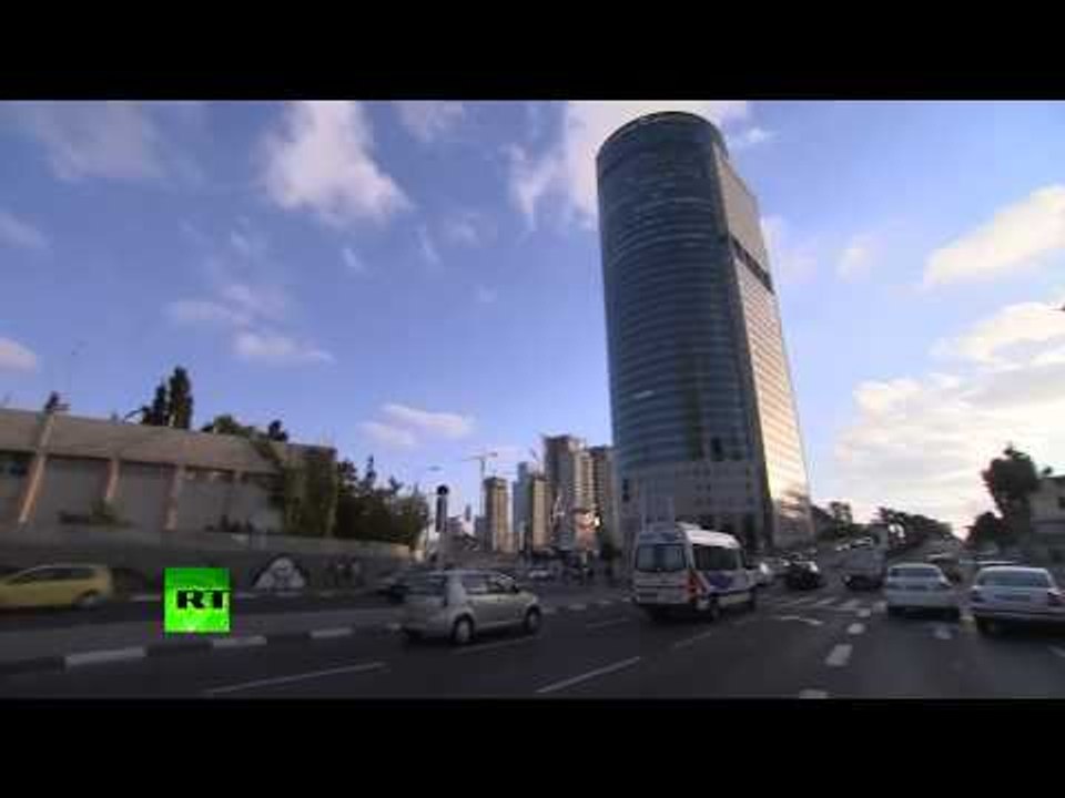RAW: Air raid sirens, rush in Tel Aviv, Israel's Iron Dome intercepts Gaza rocket