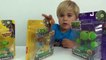 Plants VS Zombies - Disco Zombie, Ducky Zombie and Peashooter Toy Review