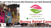 First Pakistani NGO Women Saver Foundation by ZARA KHAN on BURMA border