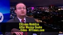 Citizens Mobilize After Mexico Quake - Video - NYTimes.com