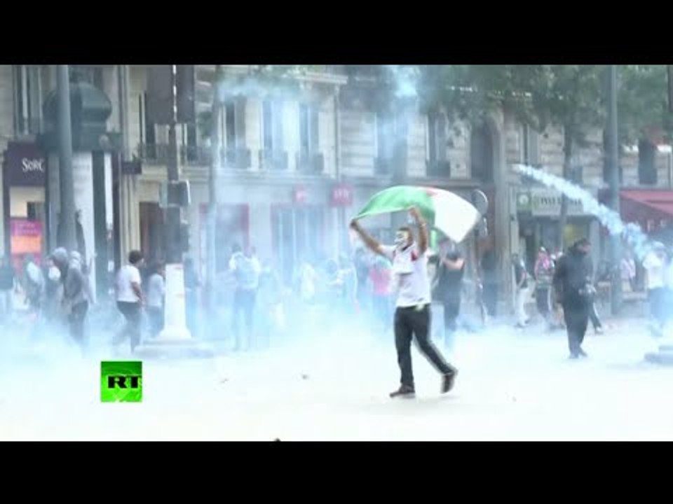 Gaza Fury: Protesters clash with police in Paris over IDF op