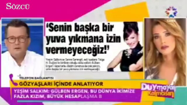Yeşim Salkım'dan Gülben Ergene şok söz