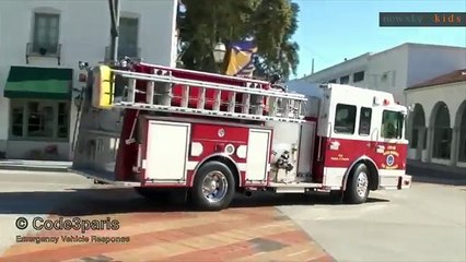Fire Trucks for Children - Fire Trucks Save the Day