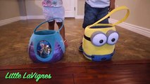 EASTER EGGS HUNT Surprise Toys Challenge Disney FROZEN ANNA ELSA Thomas and Friends MINIONS!