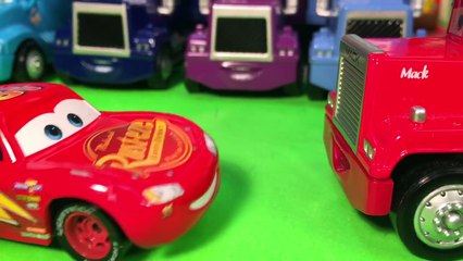 Lightning Mcqueen Drinks Magic oil With cruz Ramirez and gets the mack mad disney pixar cars 3