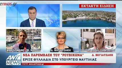 Εισβολή του Ρουβίκωνα στο κτίριο του παλιού υπουργείου Εμπορικής Ναυτιλίας