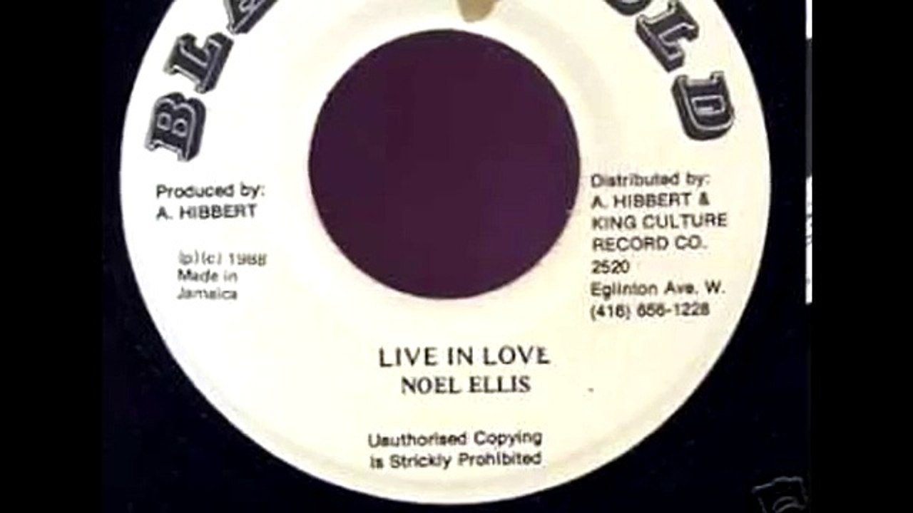 Noel Ellis - Live In Love
