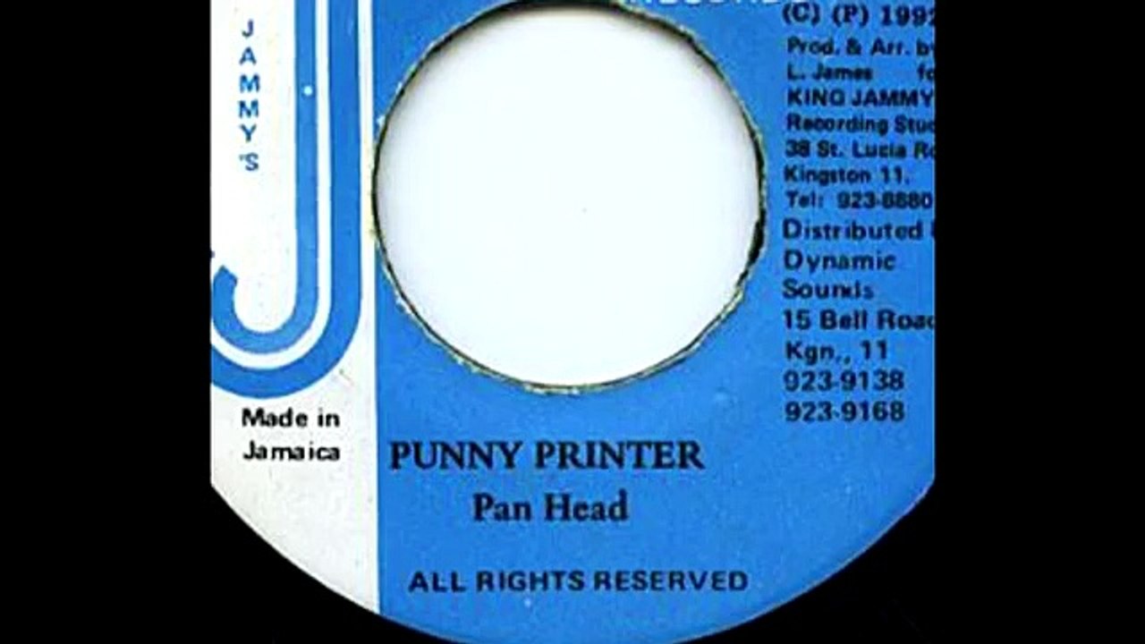 Pan Head - Punny Printer