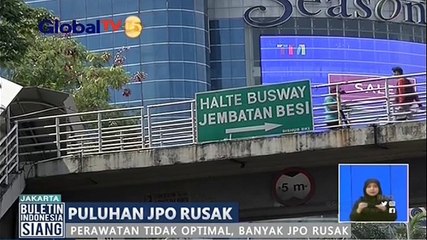 Puluhan JPO Rusak, Perlu Perbaikan