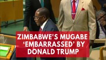 Zimbabwe's Mugabe embarrassed by 'biblical giant gold goliath' Donald Trump