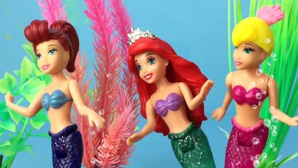 Ariel Confronts Her Sister Part 7 of Ariel Taken with Mermaid Barbie Dolls